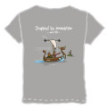 T-shirt homme Dos Drakkar + pocket Facnor + manche droite Wichard Aqua L