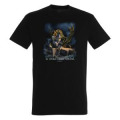 T-shirt homme Dragon Abbaye du Mont Saint Michel Noir Profond XS