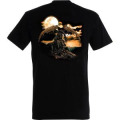 T-shirt homme Dragon Clair de Lune Noir Profond XS