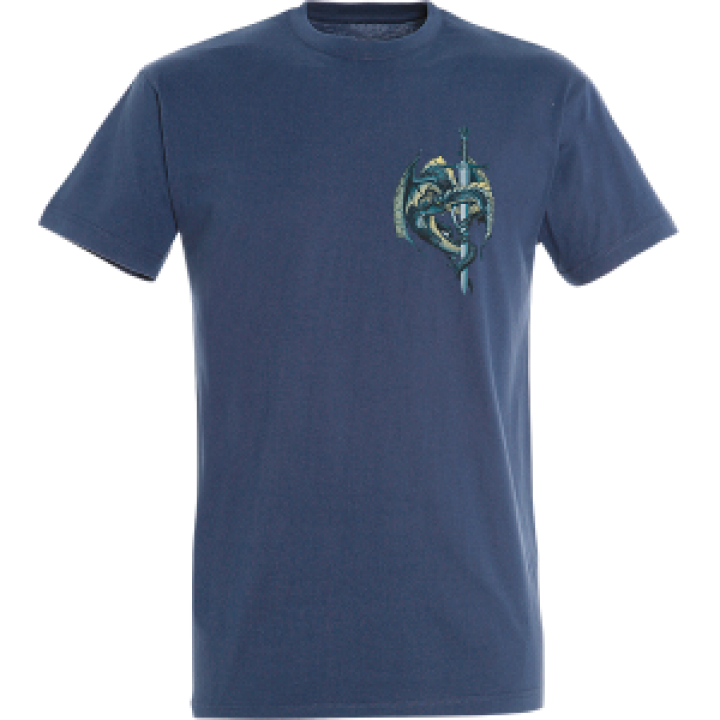 Tshirt homme Dragon Epée Bc18508 Denim S