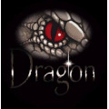 T-shirt homme Dragon M&eacute;di&eacute;val dans Cercle Noir Profond XS