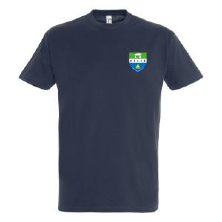 Tshirt homme E1312 Ref 27397 pocket Locmariaquer  transfert Kaer E Mem Bro Voiliers Marine S