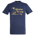 T-shirt homme Eliot et Arthemus Mont Saint Michel Denim S