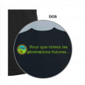 T-shirt homme Empreintes Couls pour que vivent les Générations Futures Noir Profond M