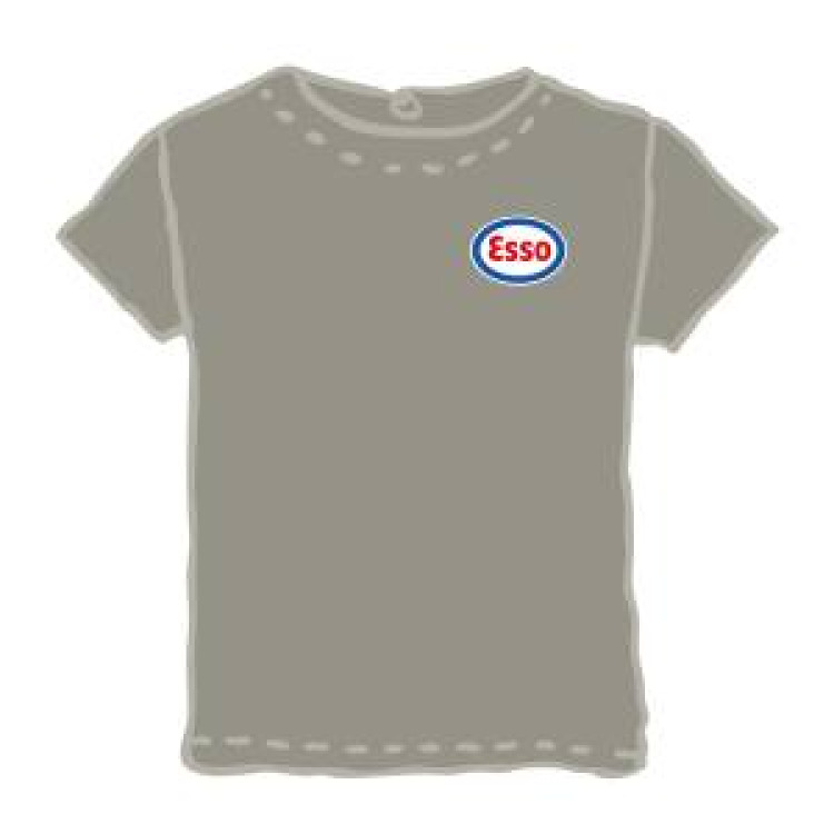 T-shirt homme Esso en pocket et D-Day 80 ans dans le Dos Zinc XS