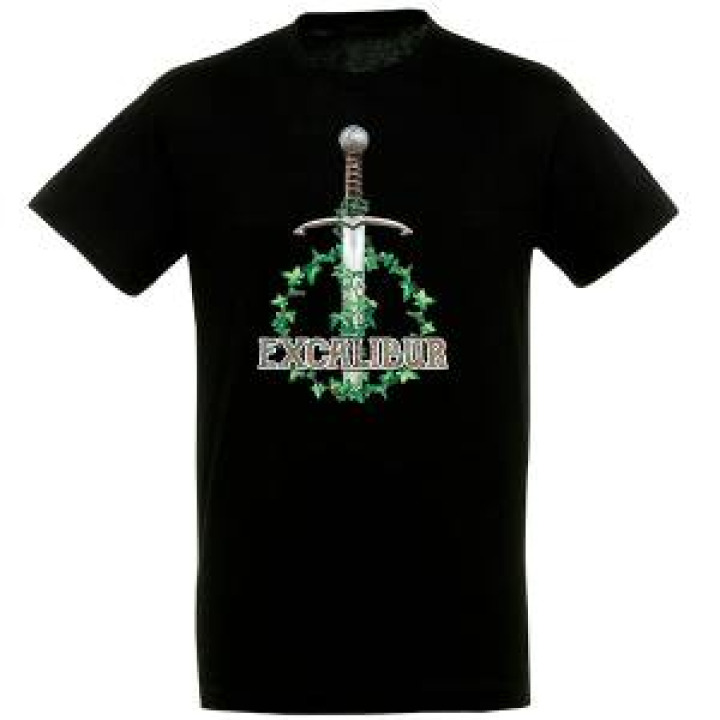 Tshirt homme Excalibur Noir Profond XS