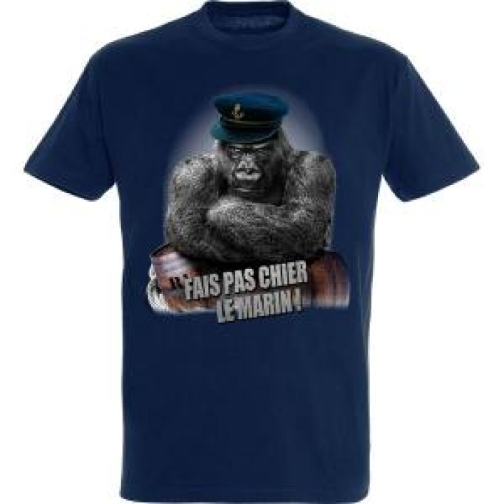 Tshirt homme Fais Pas Chier le Marin Marine S