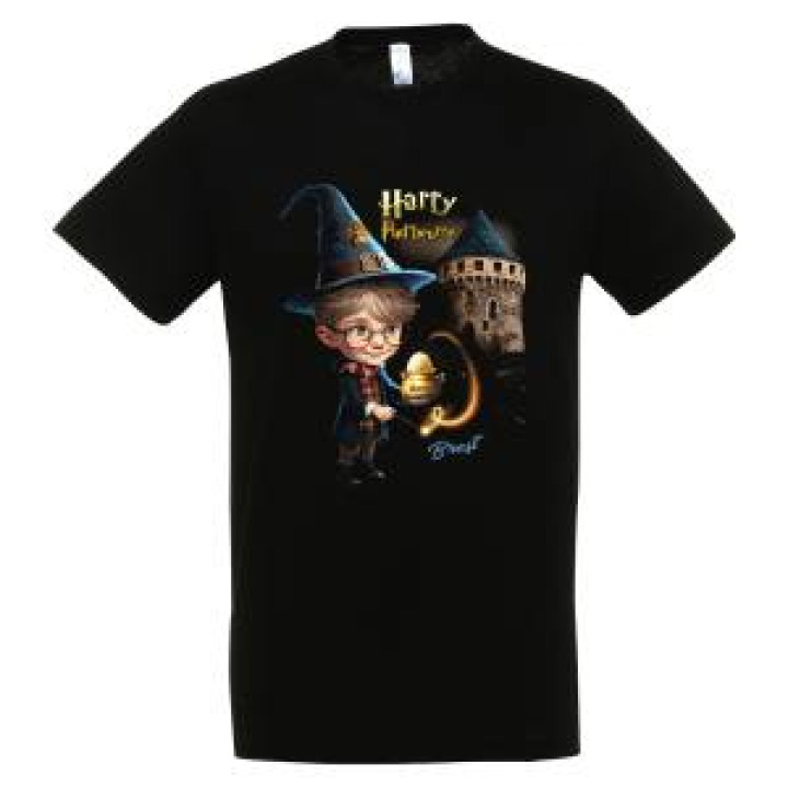 Tshirt homme Harry Pod Beurre Brest  la Tour Tanguy Noir Profond XS