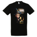 T-shirt homme Harry Pod' Beurre... Ecole de Magie Bretonne Noir Profond XS