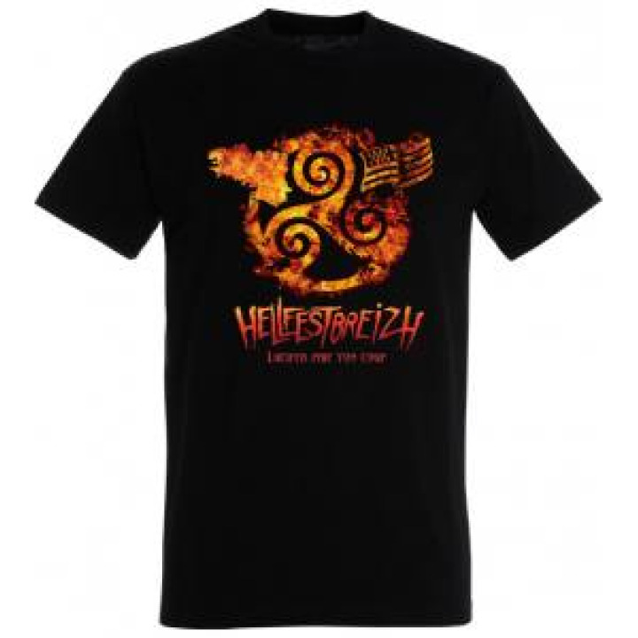 Tshirt homme Hellfestbreizh Noir Profond XS