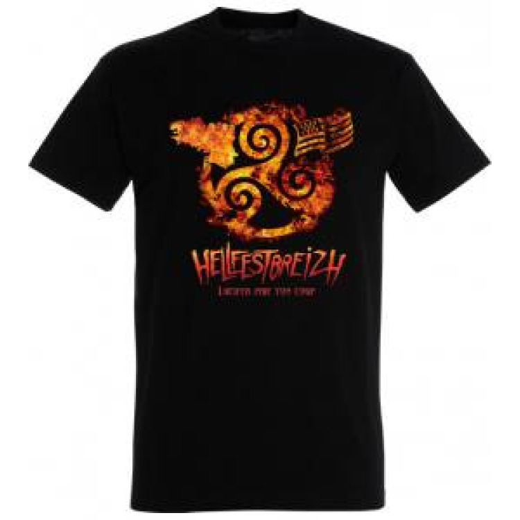 T-shirt homme Hellfestbreizh Noir Profond XS