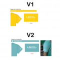 T-shirt homme Heu19163a000 Recto/ Verso Lm Power + manche Gauche Jaune S