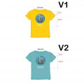 T-shirt homme Heu19163a000 Recto/ Verso Lm Power + manche Gauche Jaune S
