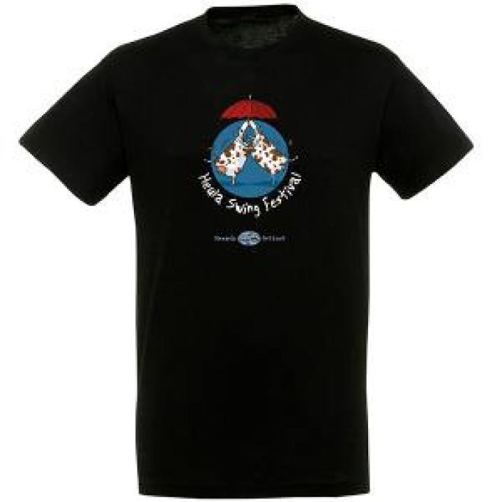 Tshirt homme Heual Swing Festival 2019 Noir Profond M