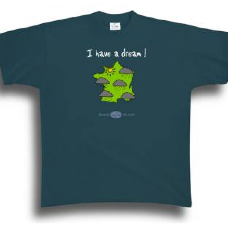 T-shirt homme I Have a Dream Denim S