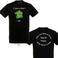 T-shirt homme I Have a Dream ! + dos Coll&egrave;ge-Lycee Robert de Mortain Noir Profond M