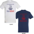 T-shirt homme J'en Pince pour + transfert Brick Br&eacute;hat Blanc XS