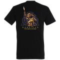 T-shirt homme Korrigan For&ecirc;t et Lande (Bc1012) Noir Profond XS
