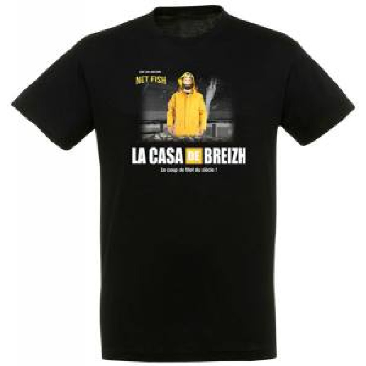 T-shirt homme La Casa de Breizh Noir Profond XS
