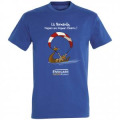 T-shirt homme La Normandie... Ensicaen Alumni Bleu Royal S