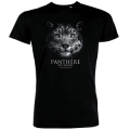 T-shirt homme La Panth&egrave;re des Neiges Noir Profond S