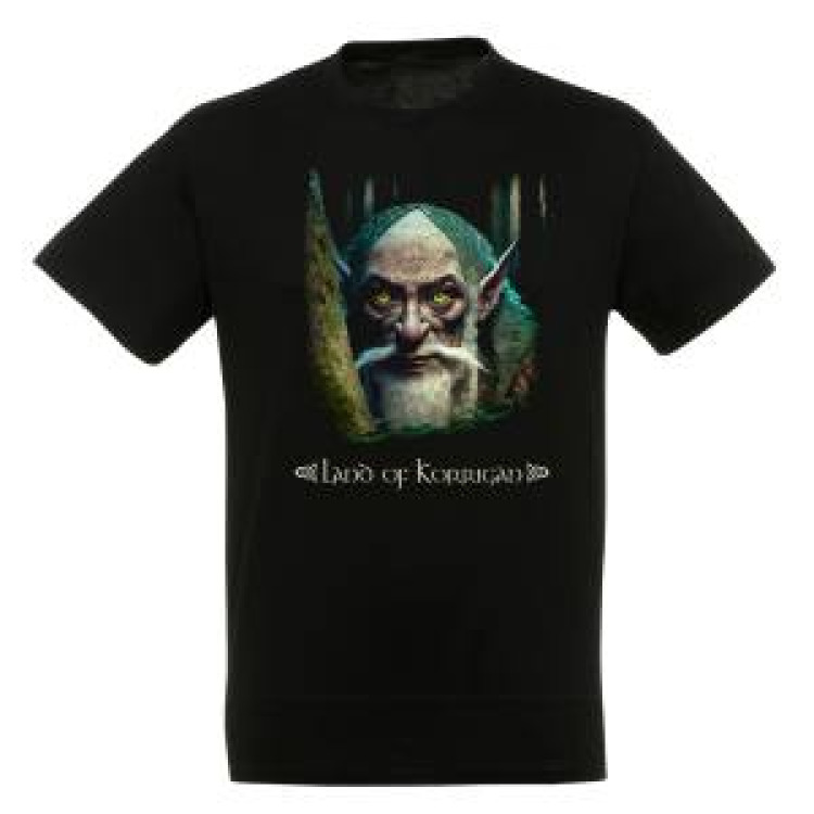 T-shirt homme Land of Korrigan Noir Profond XS