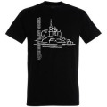 T-shirt homme Le Mont Saint Michel France Denim XS