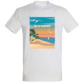 T-shirt homme léger Vintage Pont D’Oléron Île d’Oléron White S