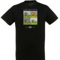 T-shirt homme Les 4 Saisons en Normandies Noir Profond S