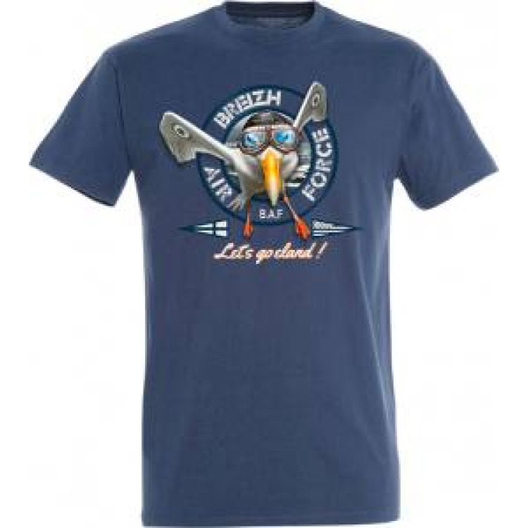 T-shirt homme Let's Go Eland Denim XS