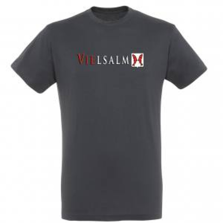 Tshirt homme Logo Vielsalm Gris Souris M