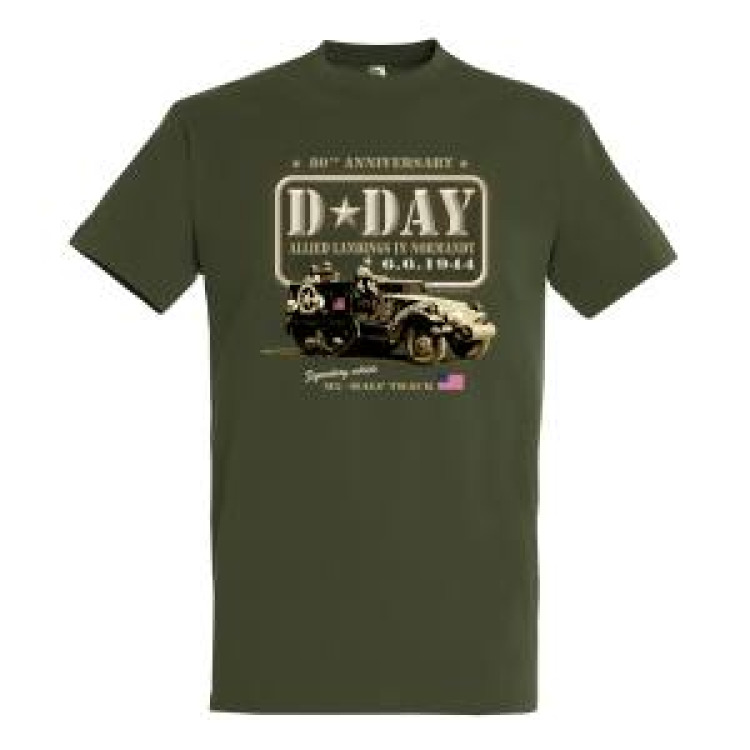 T-shirt homme M2-Half Track D-Day 80th Anniversary Normandy Army S