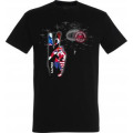 T-shirt homme Main V Parachutiste 80th Anniversary Noir Profond S