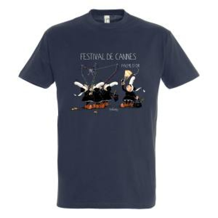 Tshirt homme Mam Goz Festival de Cannes Marine XS