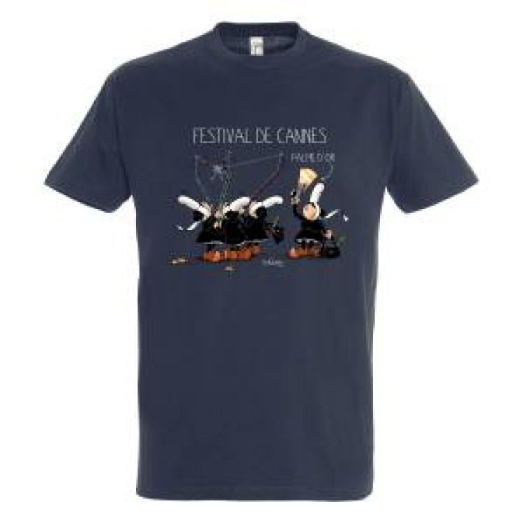 T-shirt homme Mam Goz Festival de Cannes Marine XS