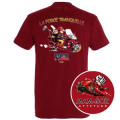 T-shirt homme Mam Goz la Force Tranquille + transfert pocket Chili S