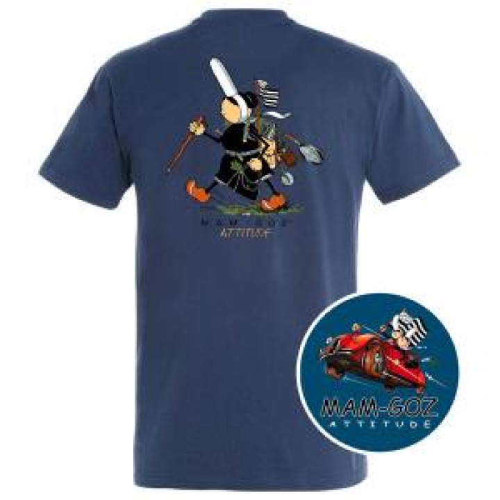 Tshirt homme Mam Goz Randonneuse  transfert pocket Denim S