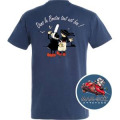 T-shirt homme Mam Goz Tout Est Bon dans le Breton (Mg1011) + transfert pocket Denim XS