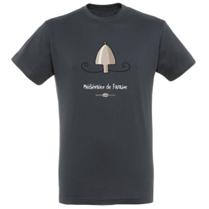 Tshirt homme Médiévales de Falaise Gris Souris M