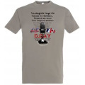 T-shirt homme Micro Bbc les Sanglots... Gris Clair S