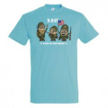 T-shirt homme Mignons Militaires Bleu Atoll S