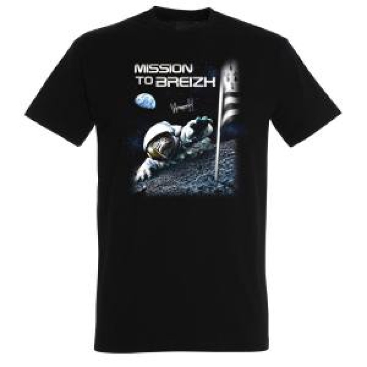 Tshirt homme Mission To Breizh Noir Profond S
