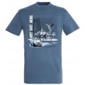 T-shirt homme Mont Saint Michel + 2 CV Mont Saint Michel Denim S