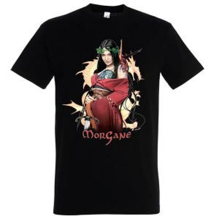 Tshirt homme Morgane Dragon Noir Profond XS