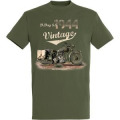 T-shirt homme Moto Anglaise Vintage D-Day 6/6 1944 Army S