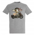 T-shirt homme Moto Usa Fille Denim S