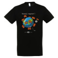 T-shirt homme Normand Conqu&eacute;rant ! Noir Profond S