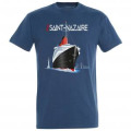 T-shirt homme Paquebot Saint Nazaire Denim XS