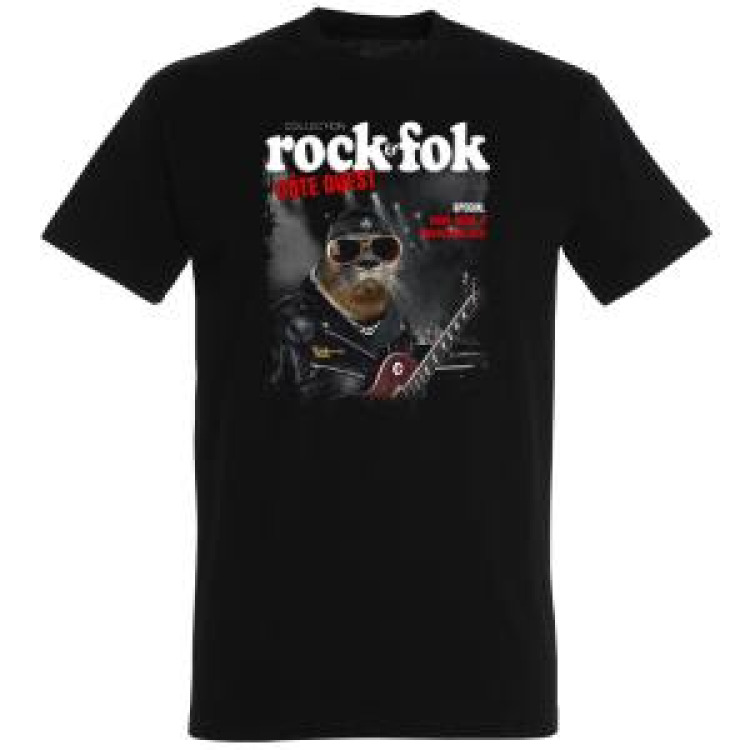 T-shirt homme Rock & Folk Noir Profond XS