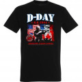 T-shirt homme Soldat Tireur Normandy 80th Anniversary Noir Profond M